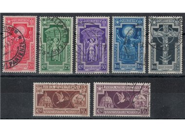 ITALY KINGDOM 1933 Holy Year 7v us ©