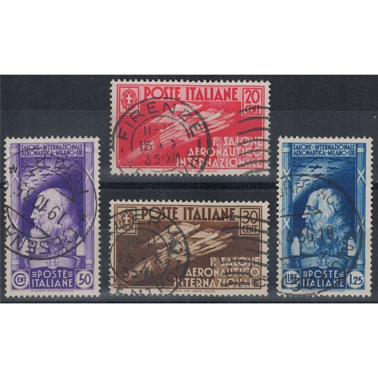 ITALY KINGDOM 1935 Air Show 4v us