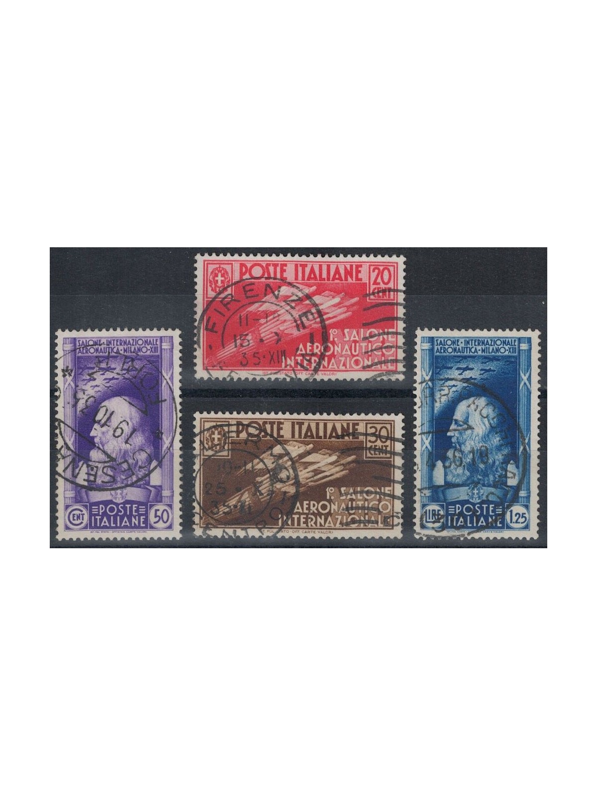 ITALY KINGDOM 1935 Air Show 4v us