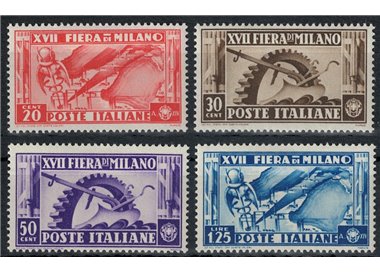 ITALY KINGDOM 1936 Milan Fair 4v MH*