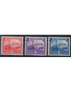 ITALIA REGNO 1939 Ferrovie italiane 3v MNH**