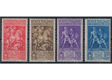 ITALIA REGNO 1941 Bimillenario Tito Livio 4v MH*