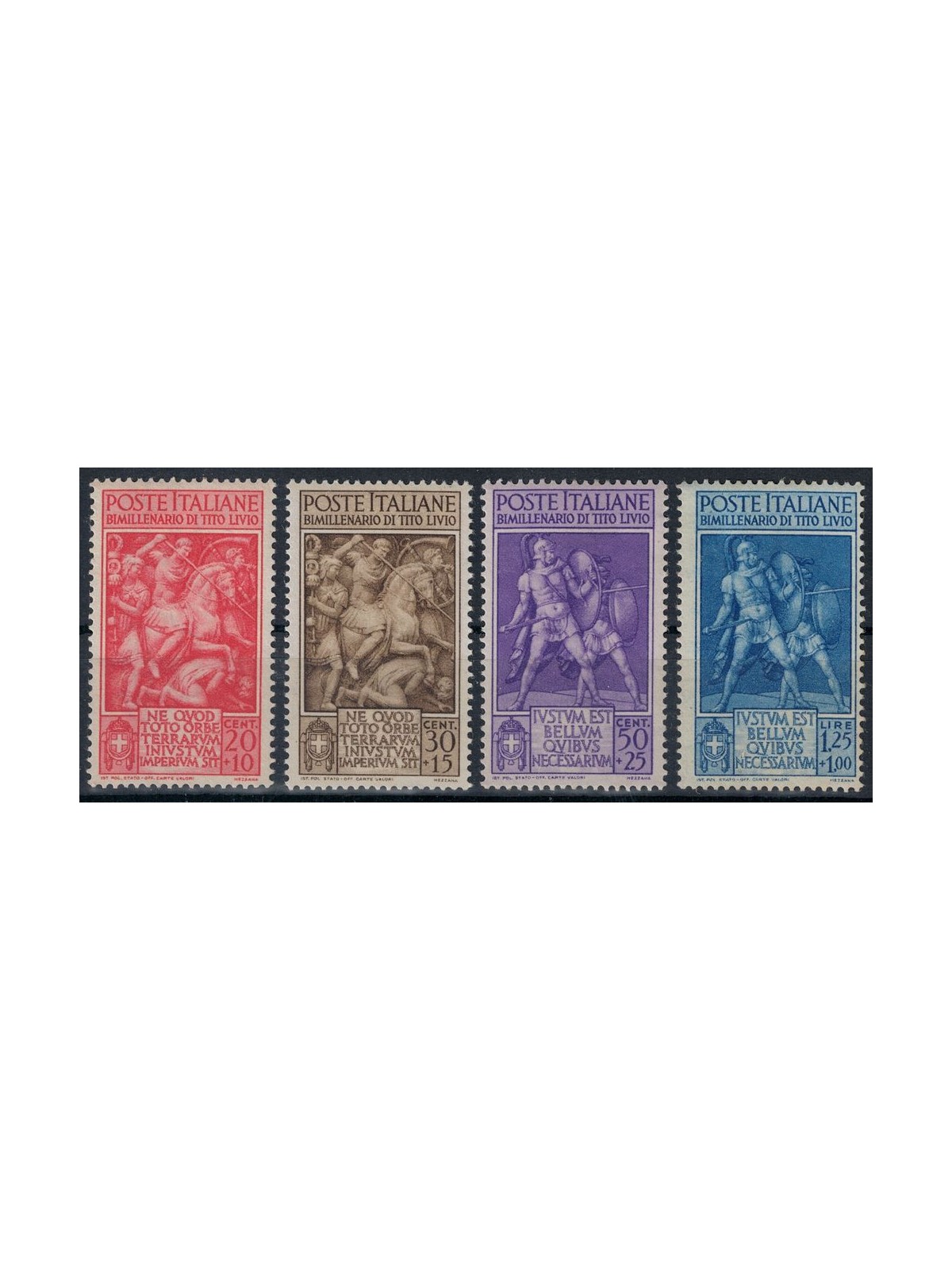 ITALIA REGNO 1941 Bimillenario Tito Livio 4v MH*