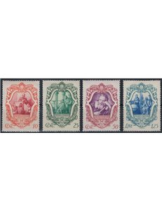 ITALY KINGDOM 1942 Galileo Galilei 4v MNH**