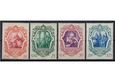 ITALY KINGDOM 1942 Galileo Galilei 4v MH*
