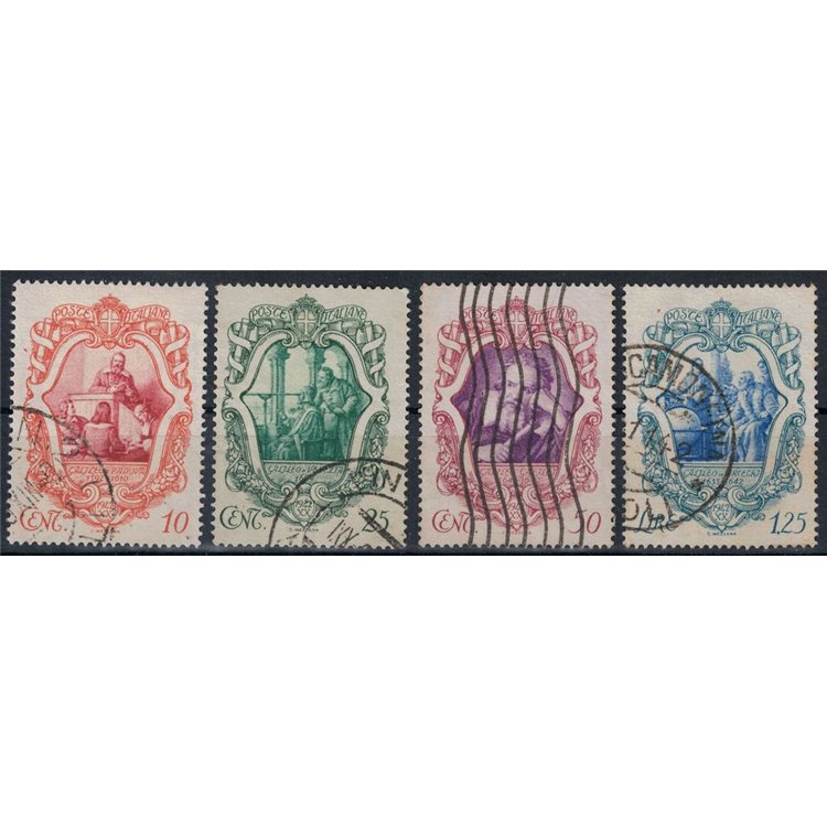 ITALIA REGNO 1942 Galileo Galilei 4v us