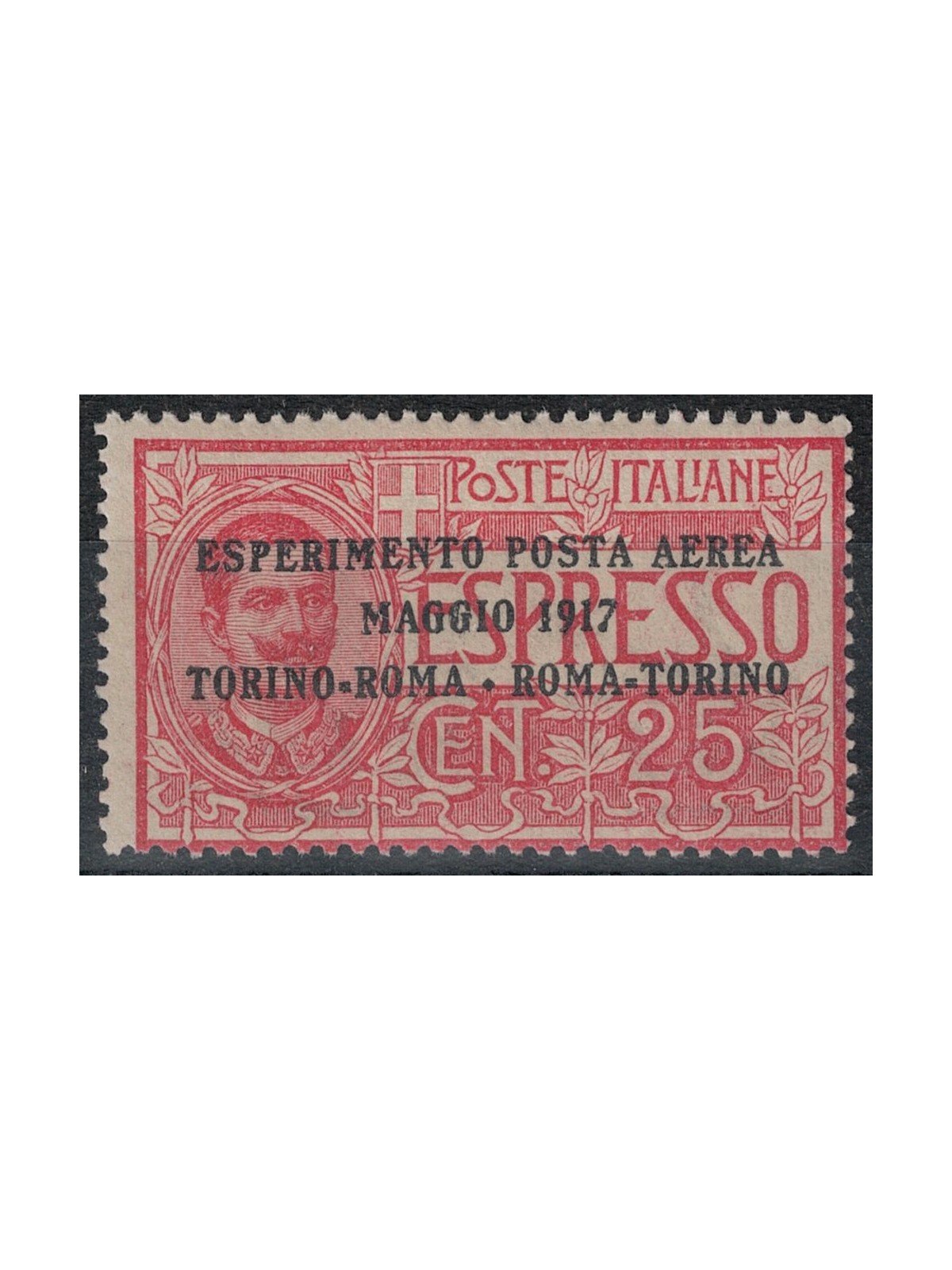 ITALY KINGDOM 1917 Airmail Experiment MNH**
