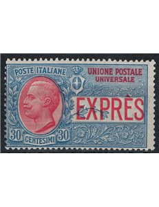 ITALIA REGNO 1908 Espresso MNH**