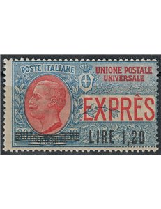 ITALY KINGDOM 1921 Express overprinted MNH**
