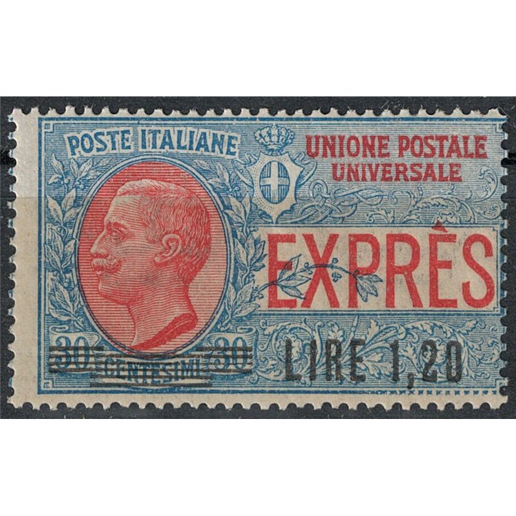 ITALY KINGDOM 1921 Express overprinted MNH**