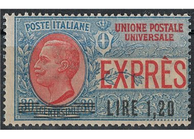 ITALIA REGNO 1921 Espresso soprastampato MNH**