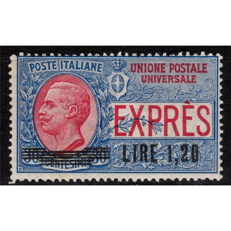 ITALY KINGDOM 1921 Express overprinted MH*