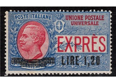 ITALY KINGDOM 1921 Express overprinted MH*