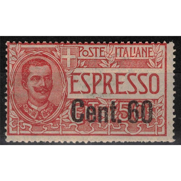 ITALY KINGDOM 1922 Express 60c on 50c red MNH**
