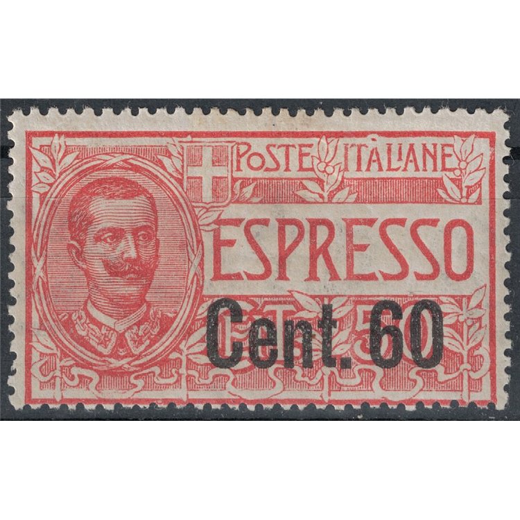 ITALIA REGNO 1922 Espresso 60c su 50c rosso MH*