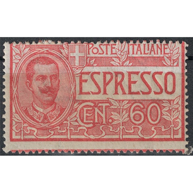 ITALIA REGNO 1922 Espresso 60c rosso MH*