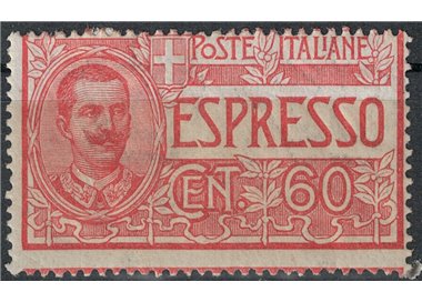 ITALIA REGNO 1922 Espresso 60c rosso MH*