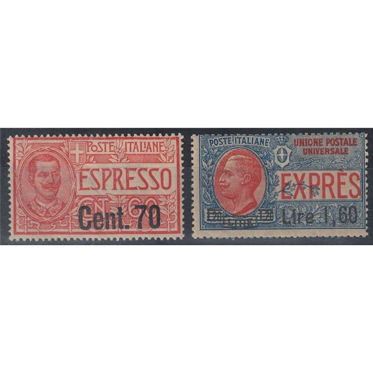 ITALY KINGDOM 1924-25 Express 2v MNH**