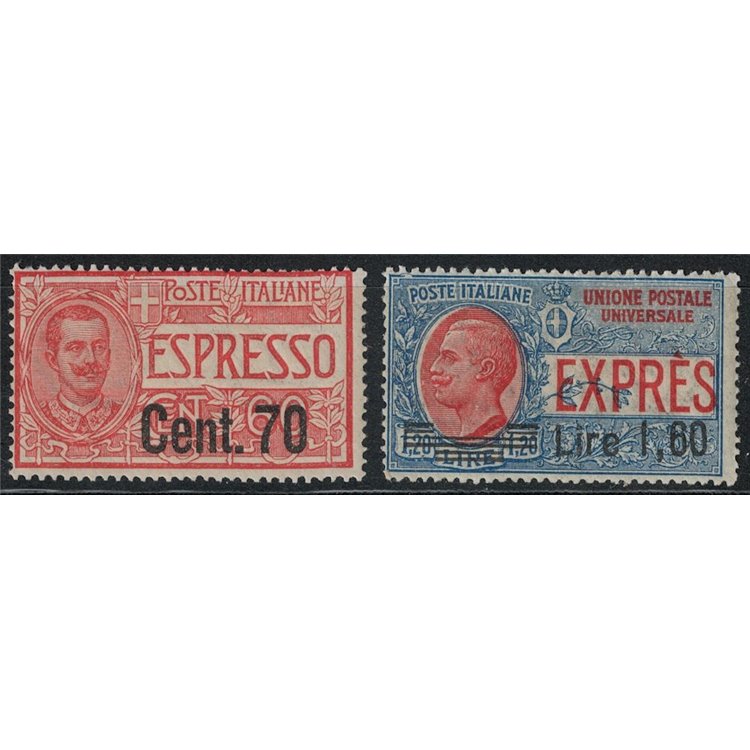 ITALY KINGDOM 1924-25 Express 2v MH*