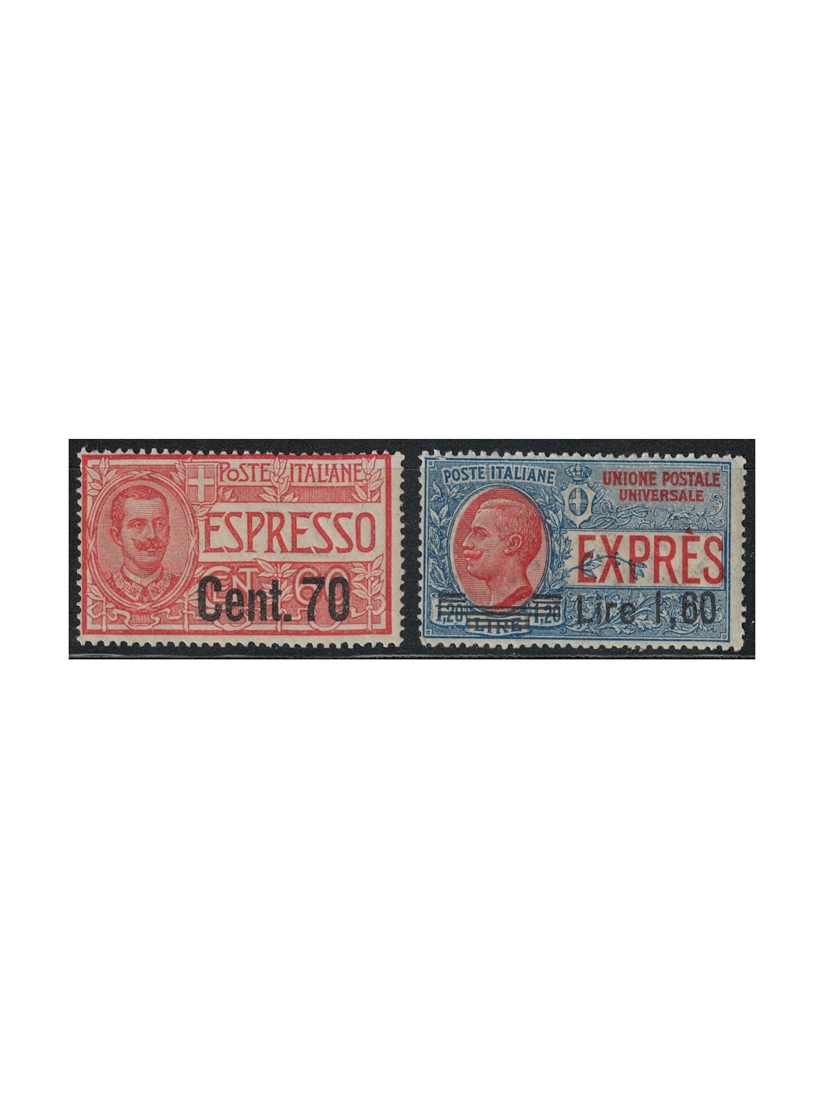 ITALIA REGNO 1924-25 Espressi 2v MH*