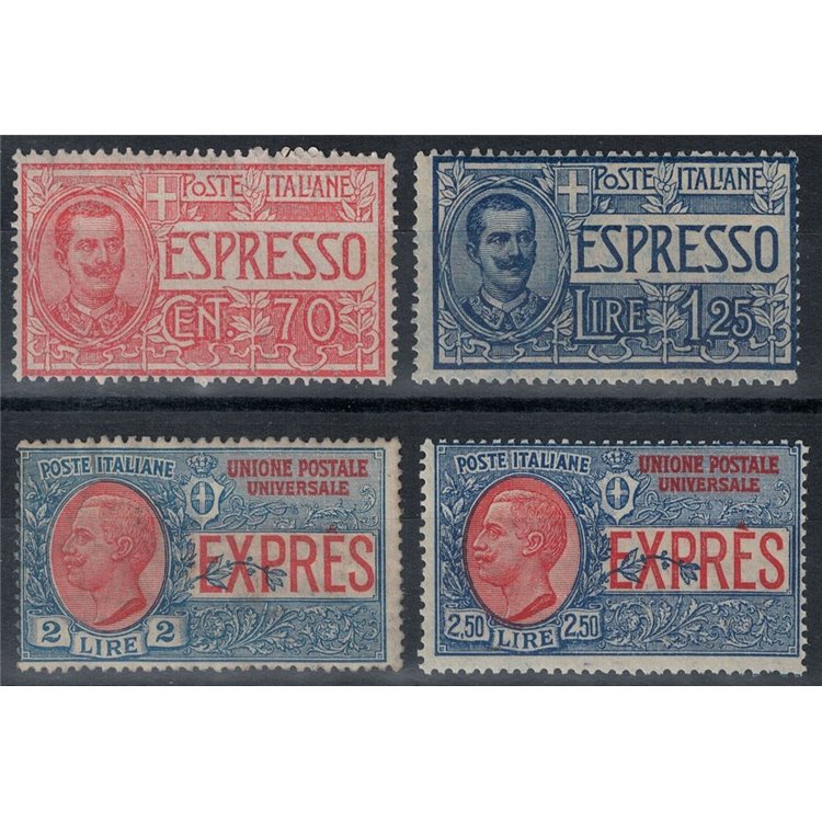 ITALY KINGDOM 1925-26 Express 4v MNH**