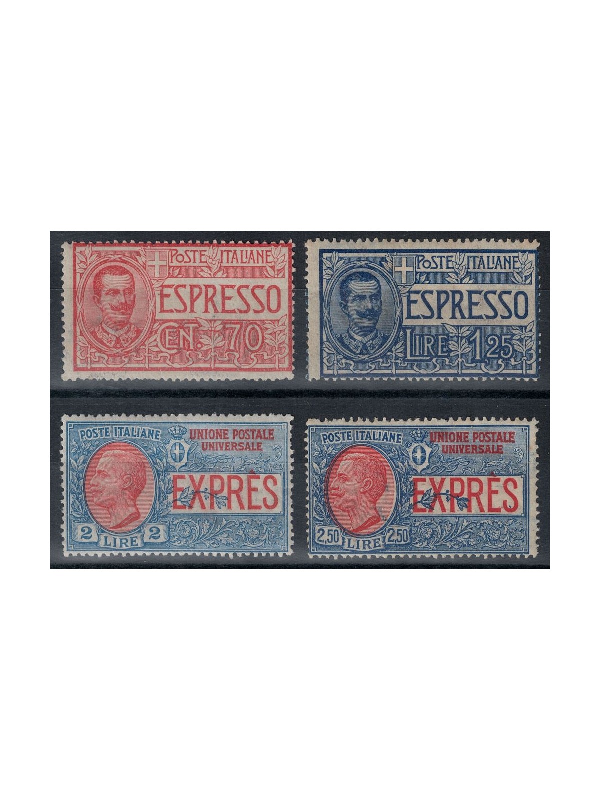 ITALIA REGNO 1925-26 Espressi 4v MH*