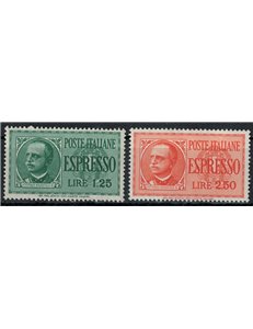 ITALY KINGDOM 1932-33 Express 2v MH*