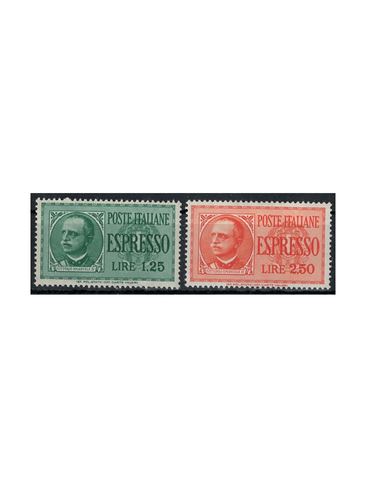 ITALY KINGDOM 1932-33 Express 2v MH*