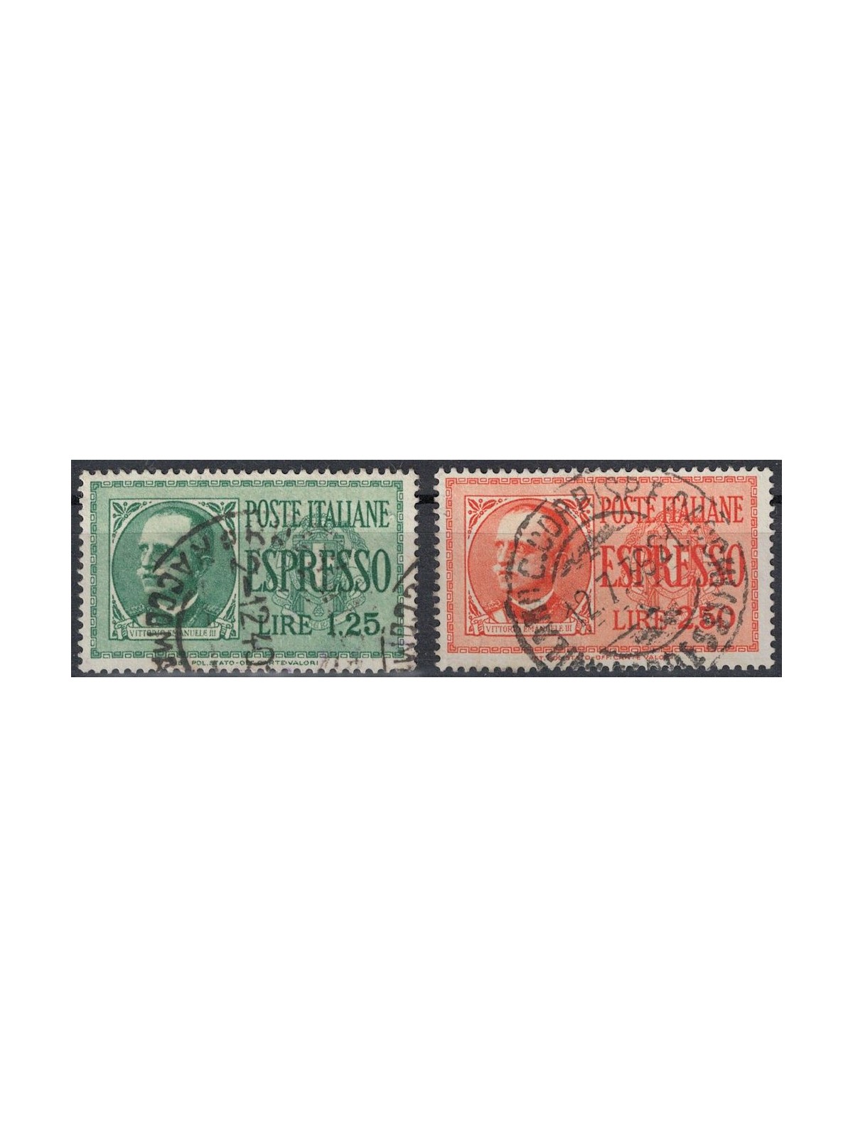 ITALY KINGDOM 1932-33 Express 2v us