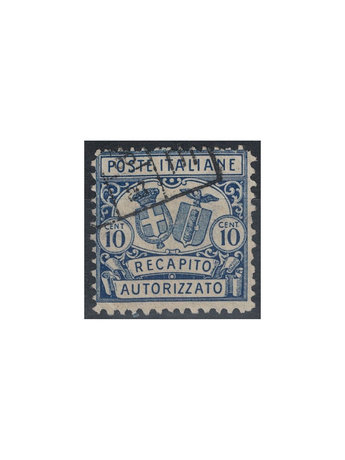 ITALY KINGDOM 1928 Authorized delivery (dent. 11) us