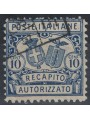 ITALY KINGDOM 1928 Authorized delivery (dent. 11) us