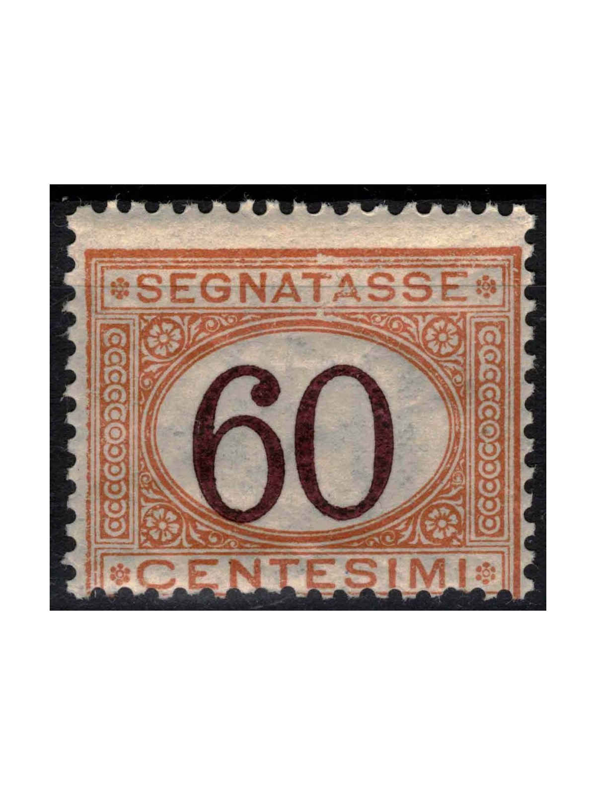 ITALIA REGNO 1925 Segnatasse 60c arancio e bruno MH*