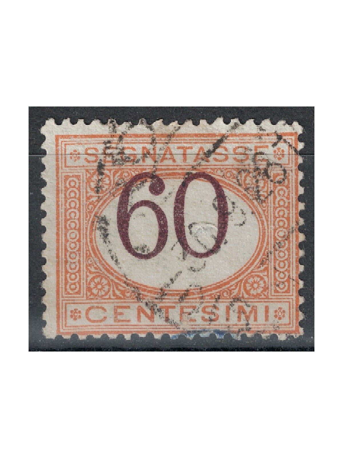 ITALY KINGDOM 1925 Postage Due 60c orange and brown us