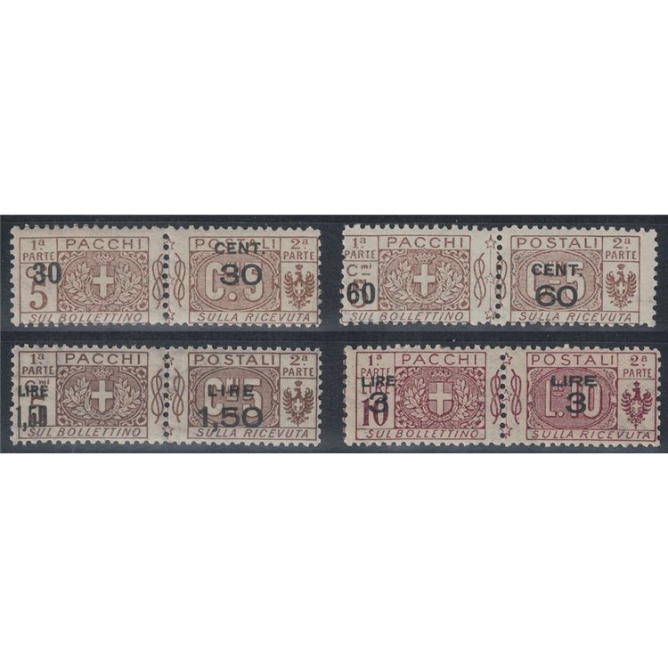ITALY KINGDOM 1923-25 Postal parcels 4v MNH**