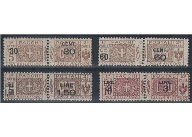 ITALY KINGDOM 1923-25 Postal parcels 4v MNH**