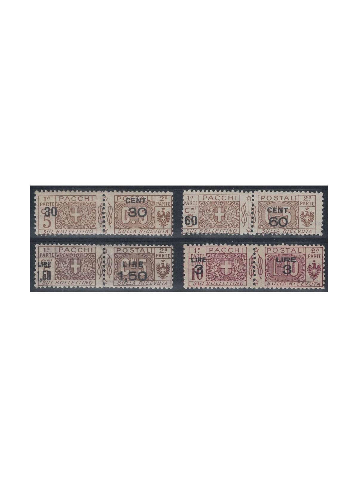 ITALIA REGNO 1923-25 Pacchi postali 4v MNH**
