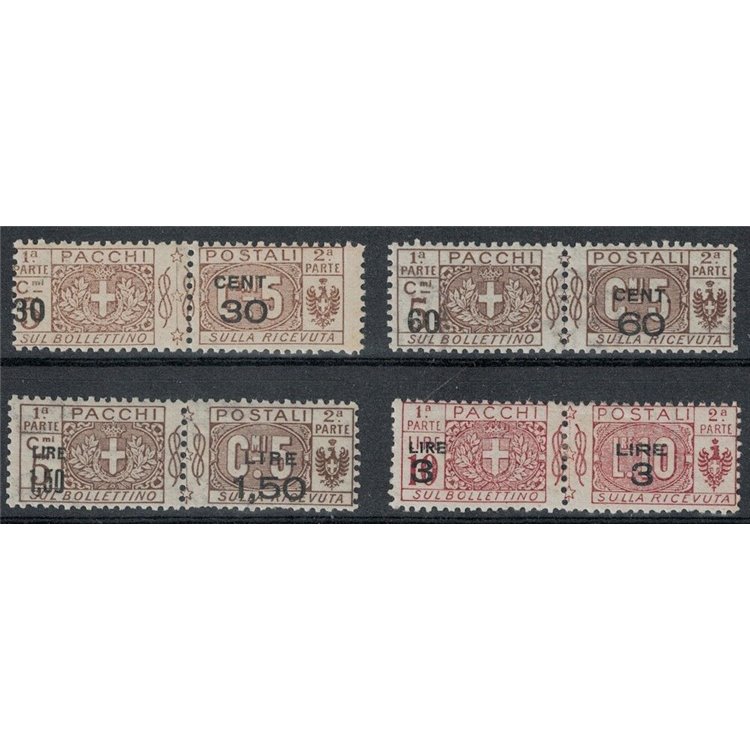 ITALY KINGDOM 1923-25 Postal parcels 4v MH*