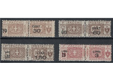 ITALIA REGNO 1923-25 Pacchi postali 4v MH*