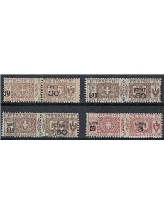 ITALIA REGNO 1923-25 Pacchi postali 4v MH*