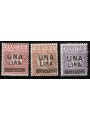 ITALY KINGDOM 1925 Commission service overprinted 3v MH*