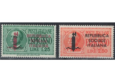 ITALY RSI 1944 Express, 2v MNH bundle**