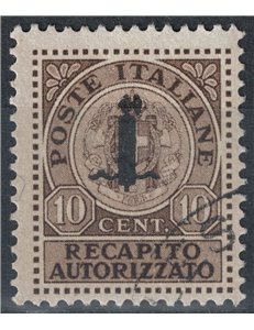 ITALIA RSI 1944 Recapito autorizzato us