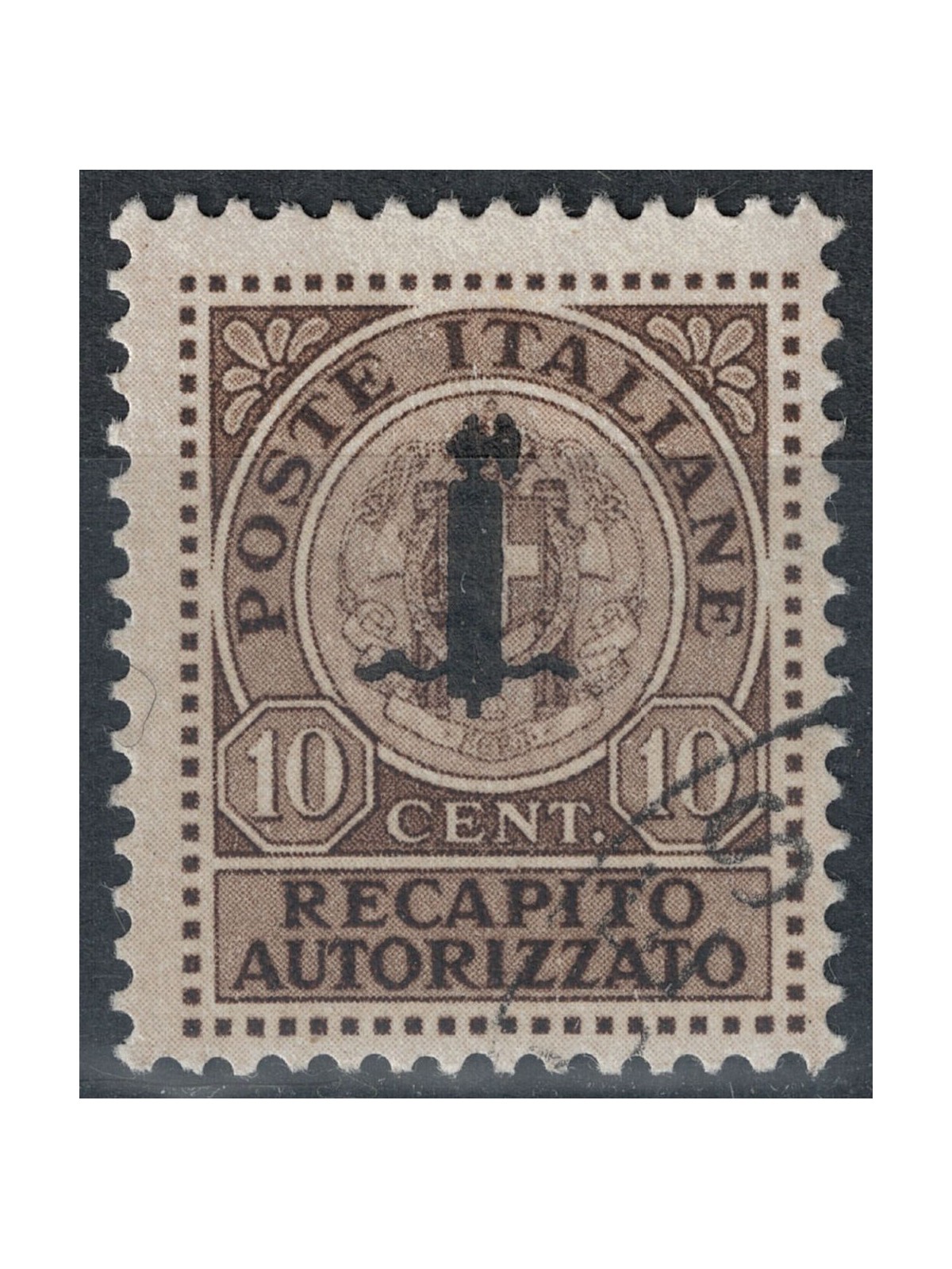 ITALIA RSI 1944 Recapito autorizzato us