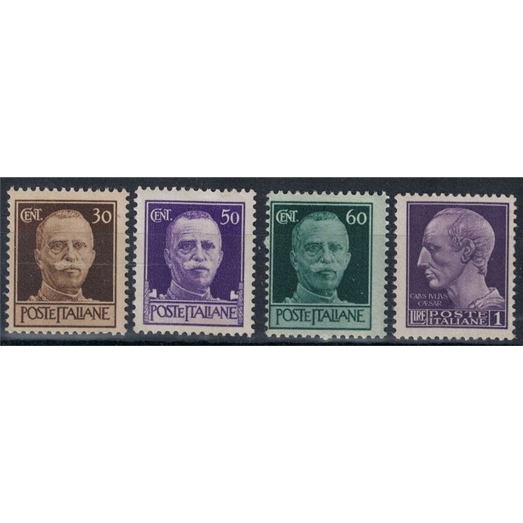 ITALY LIEUTENANCY 1944 Imperial without fasces (Rome) 4v MH*