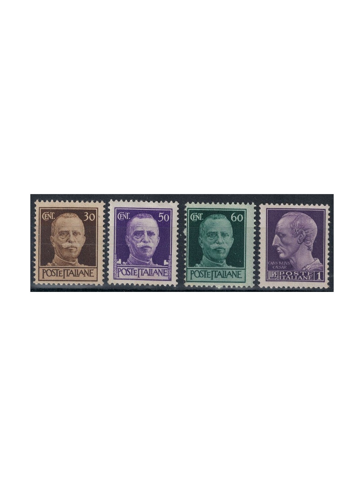 ITALY LIEUTENANCY 1944 Imperial without fasces (Rome) 4v MH*