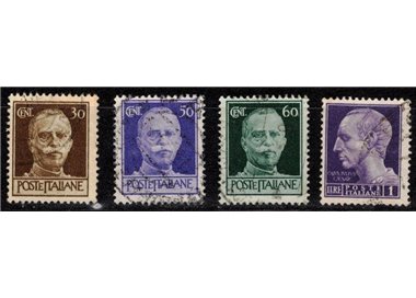 ITALIA LUOGOTENENZA 1944 Imperiale senza fasci (Roma) 4v us