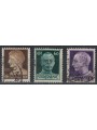 ITALY LIEUTENANCY 1944 Imperial without watermark (Rome) 3v us