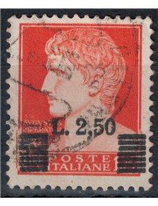 ITALY LIEUTENANCY 1945 Imperial overprinted US
