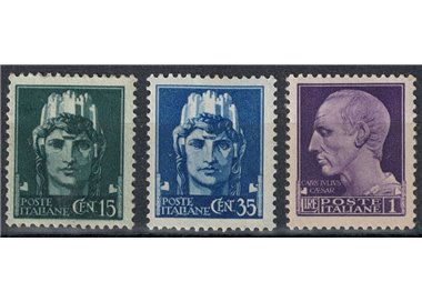 ITALY LIEUTENANCY 1945 Imperial with fasces (Novara) 3v MNH**