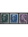 ITALY LIEUTENANCY 1945 Imperial with fasces (Novara) 3v us